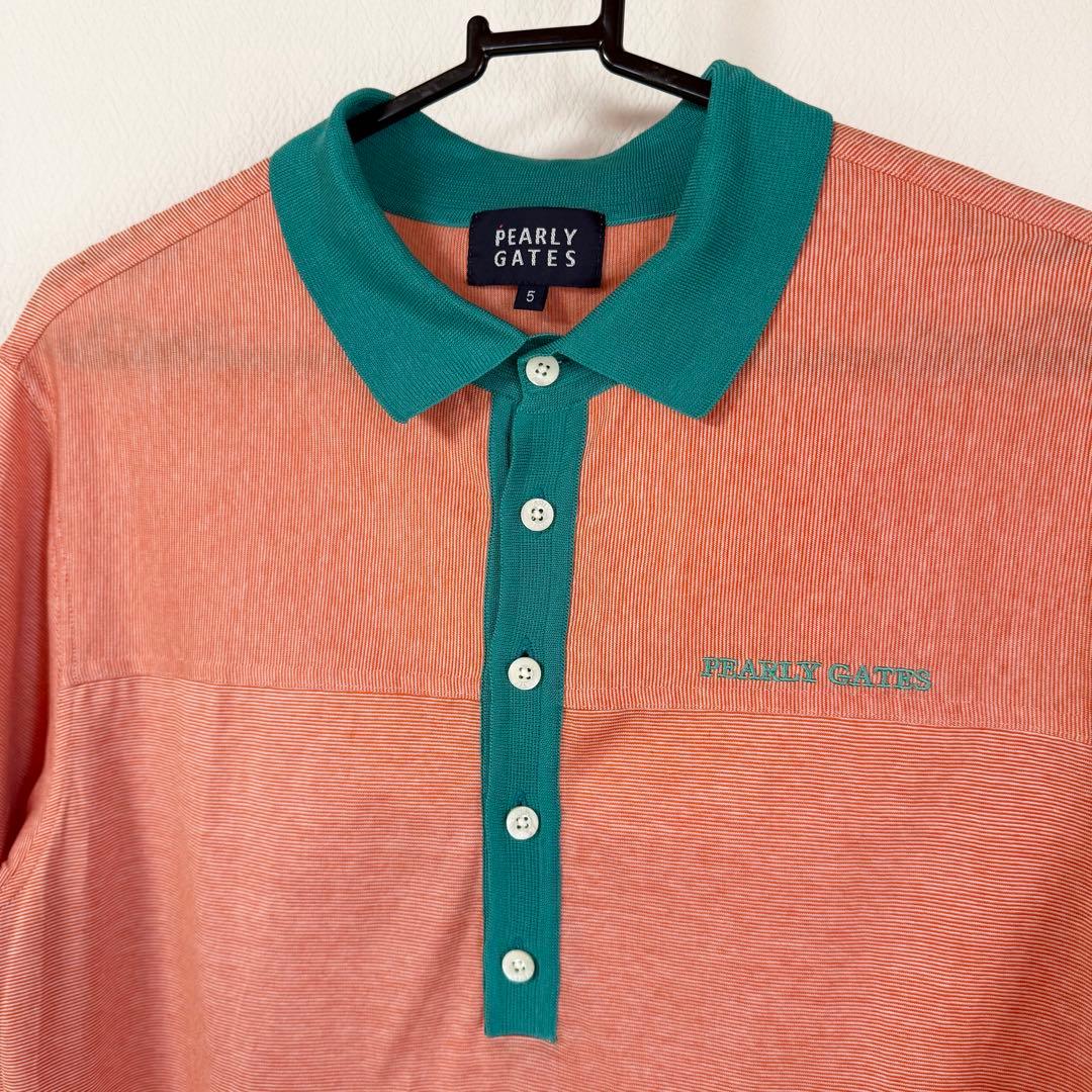 【美品✨】PEARLY GATES パーリーゲイツ ポロシャツ ゴルフウェア