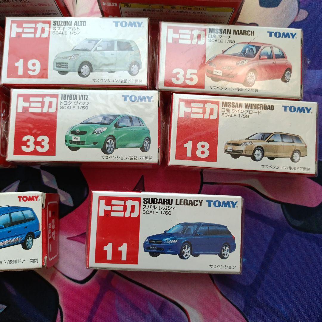 トミカ ミニカー コレクション　10台セット　青文字TOMY　絶版