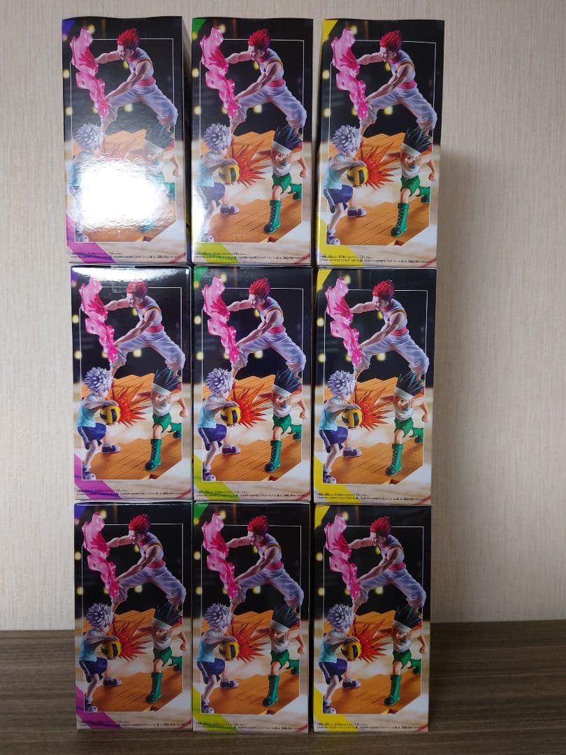 HUNTER×HUNTER　ハンター×ハンター　GI編　フィギュア　9体セット