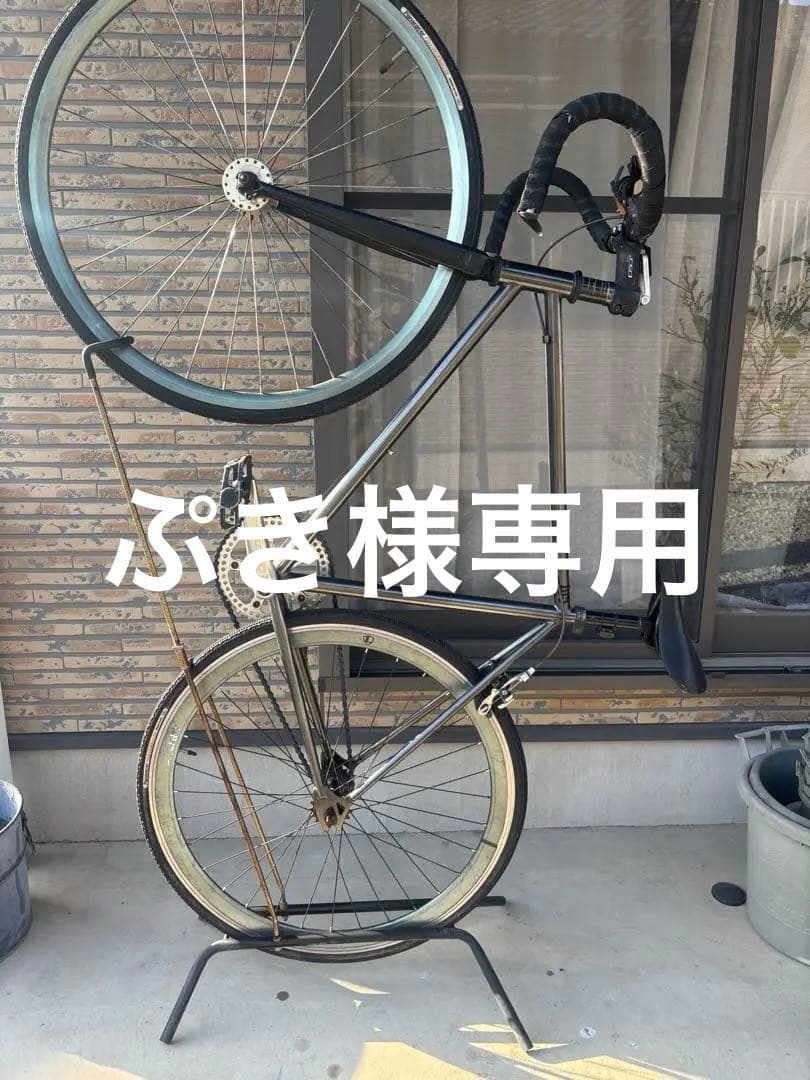 ピストバイク52サイズ固定ギア（フリー切替可）すぐ乗れる付属品多数【直接引取】