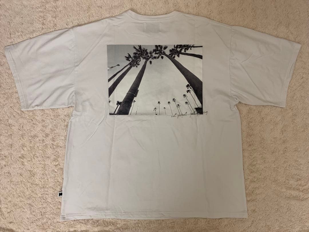 Naptime. フォトプリントBIG T-SHIRTS WHITE【F】