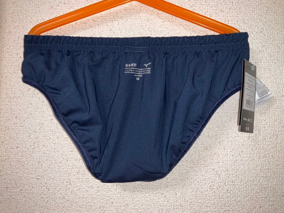 【新モデル】 MIZUNO ハイレグレーシングブルマ(ネイビーXSサイズ)