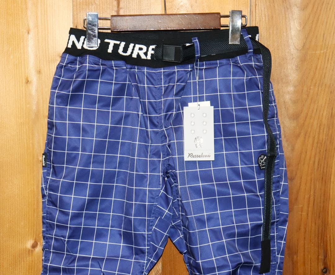 新品 Russeluno クロップド チェックパンツ (4/Mサイズ) 　Ⓗ