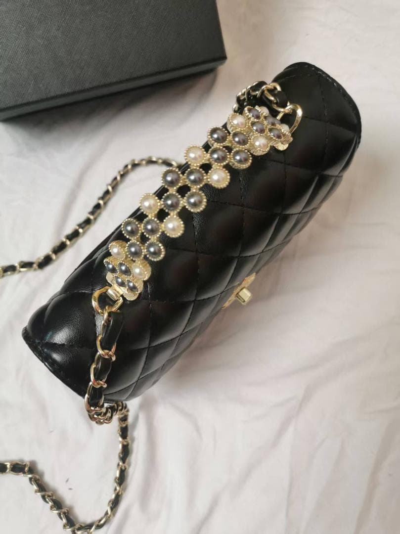 ❤️ 箱付 希少 VIP顧客 非売品 ブラック レザー ショルダーバッグ