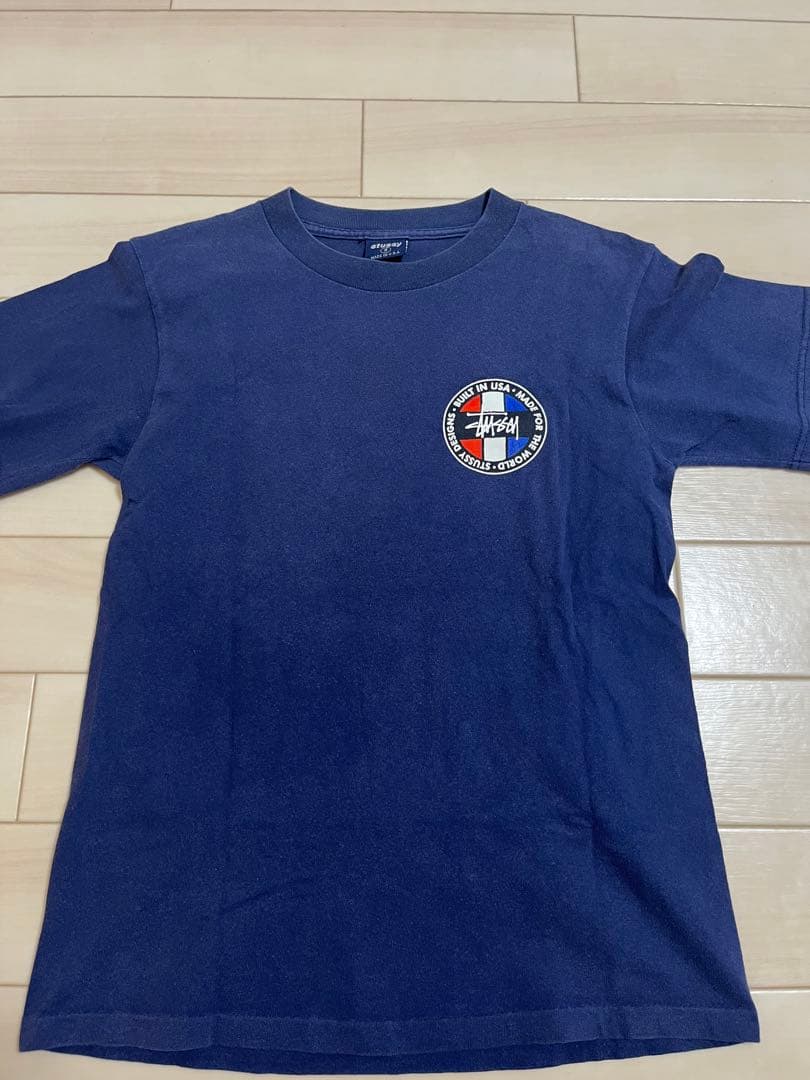 「1997」年制Stussy ネイビー Tシャツ Sサイズ