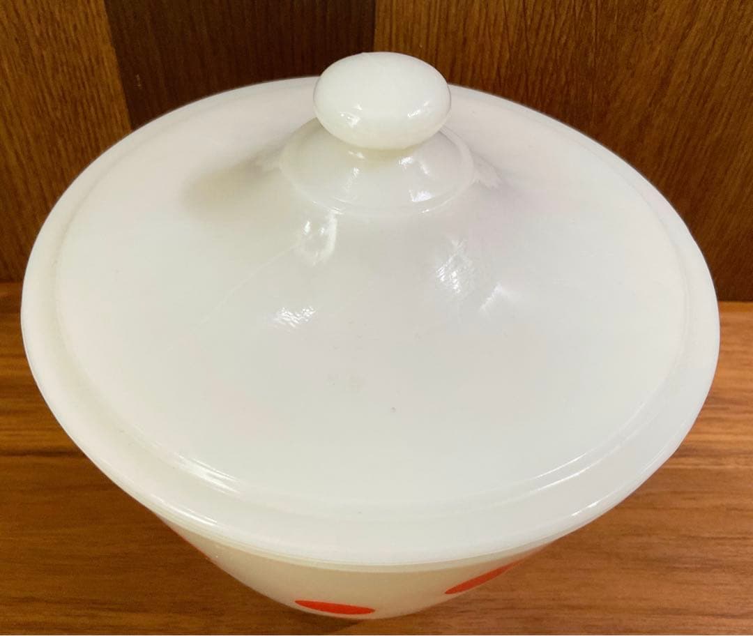 お値下げ中　ファイヤーキング　ドットグリースジャー　1点