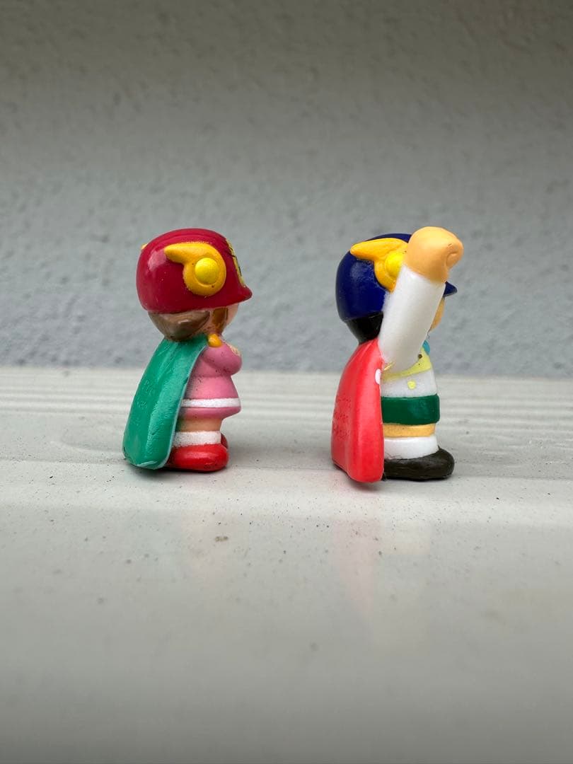 レトロ　パーマン　パー子　フィギュア　2体