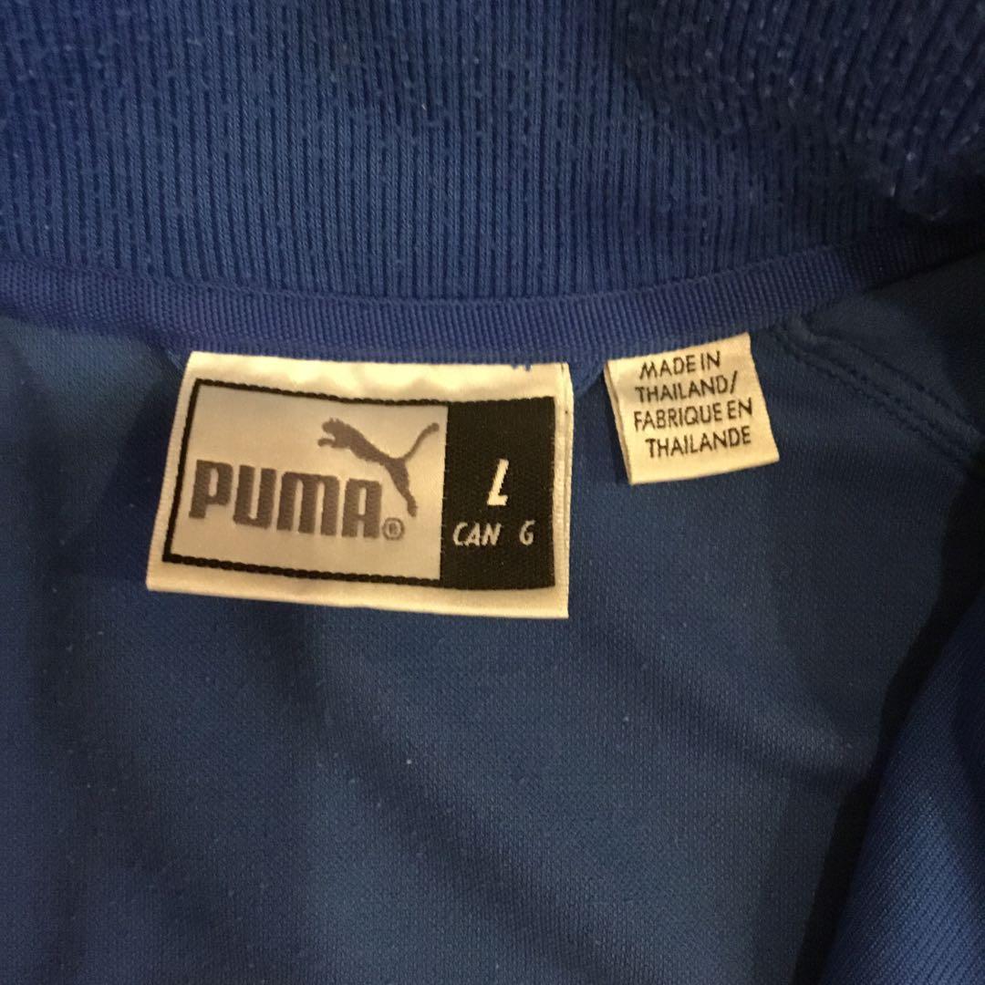 PUMA製 イタリア代表 ハーフジップ ジャージ Lサイズ ニールバレット