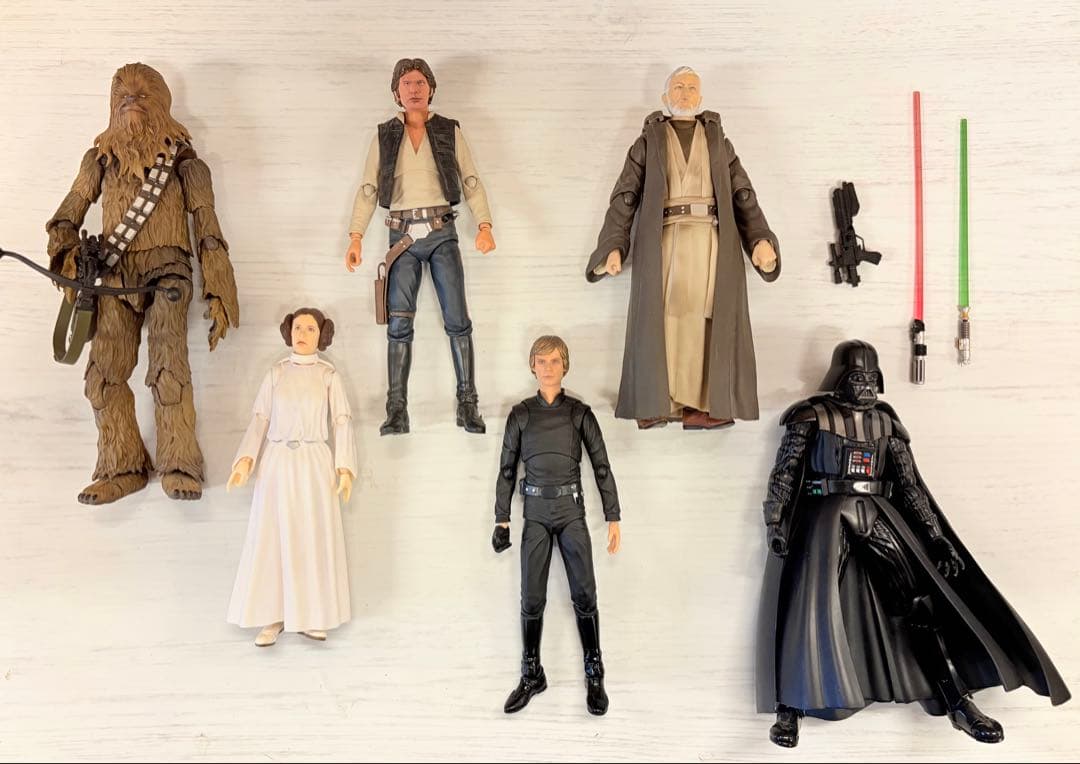 s.h.figuarts スターウォーズ フィギュア　6点セット！