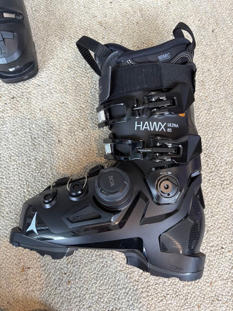最値下げ:ATOMIC HAWX ULTRA 85W スキーブーツ 23.5
