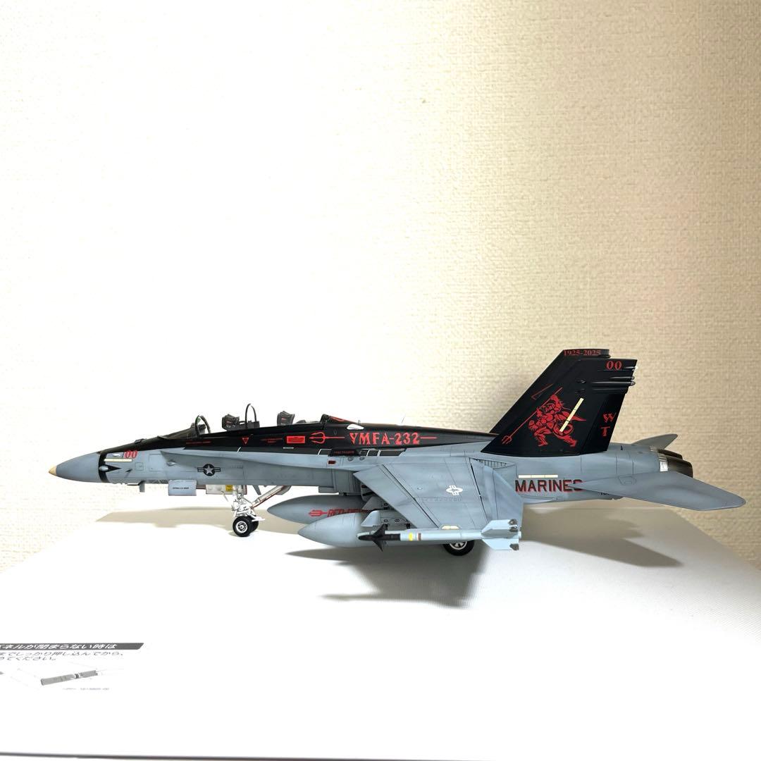 戦闘機プラモデル完成品1/48F-18ホーネット