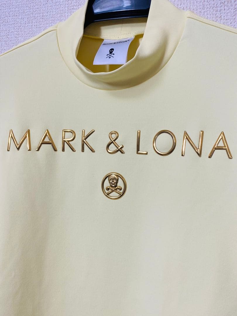 8711. 【未使用品】MARK&RONA 半袖 モックネック
