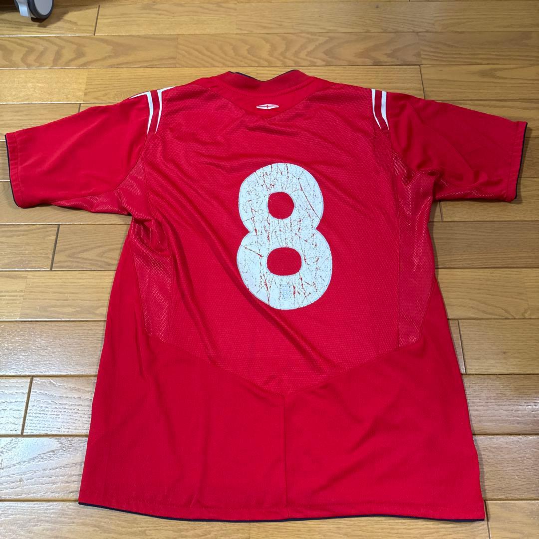 イングランド代表 Umbro 2004-2006年モデル シャツ 8番