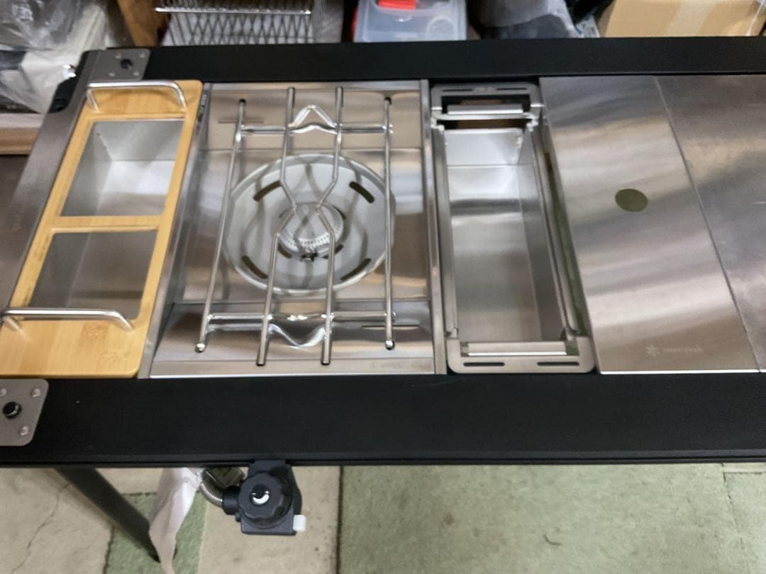 新品 スライドボックス ハーフユニット スノーピーク IGT規格品