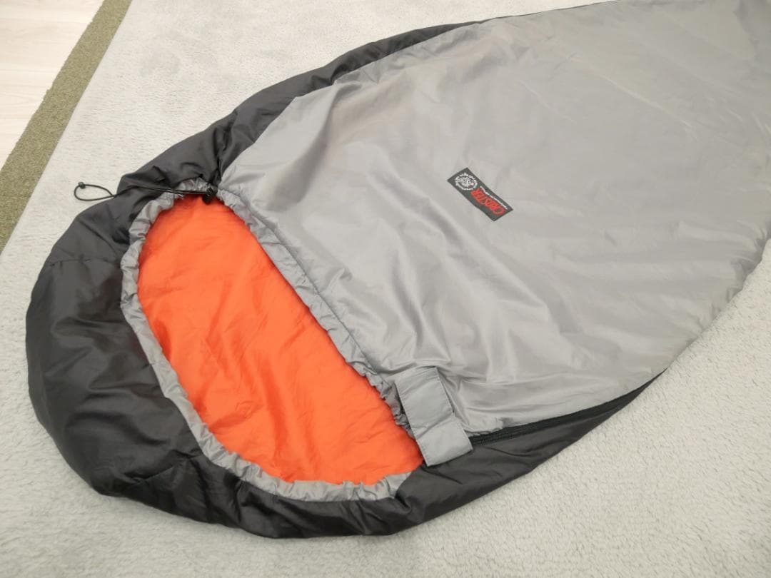 未使用 キャンプ用品4点セット バーナー クッカー シュラフ ツーリング