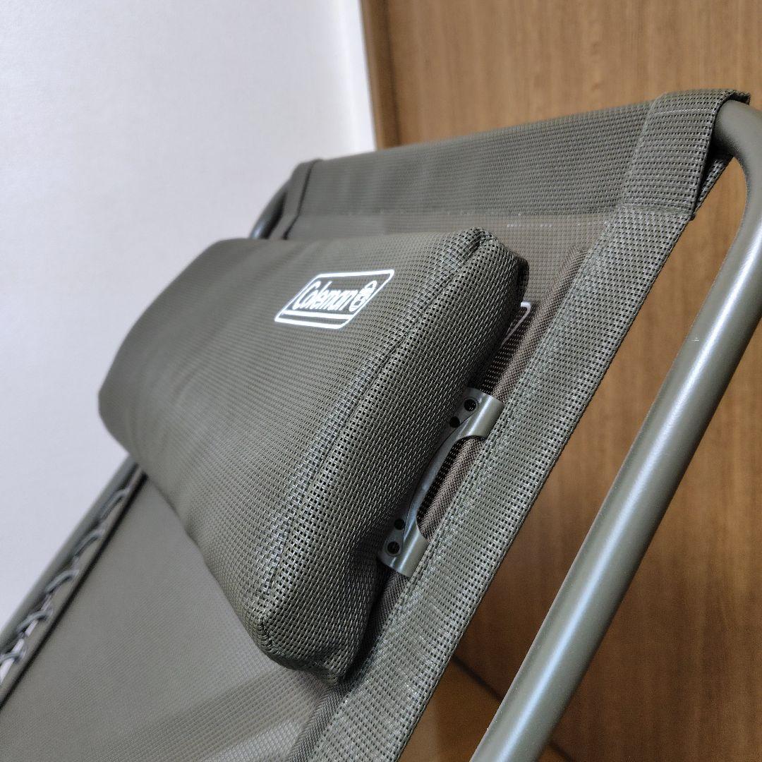 Coleman 折り畳み インフィニティチェア オリーブ色