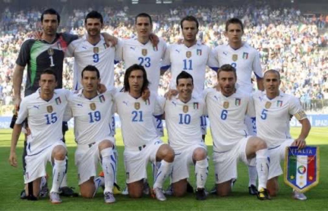 サッカーイタリア代表　10-12アウェイユニフォーム　ジラルディーノ#11 XL