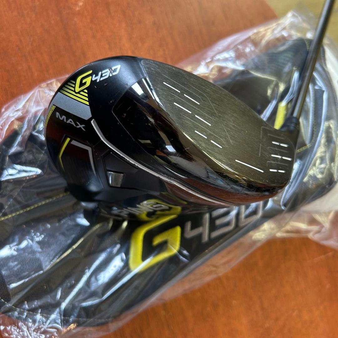 PING G430 MAX 10.5° ドライバーヘッドのみ 純正ヘッドカバー