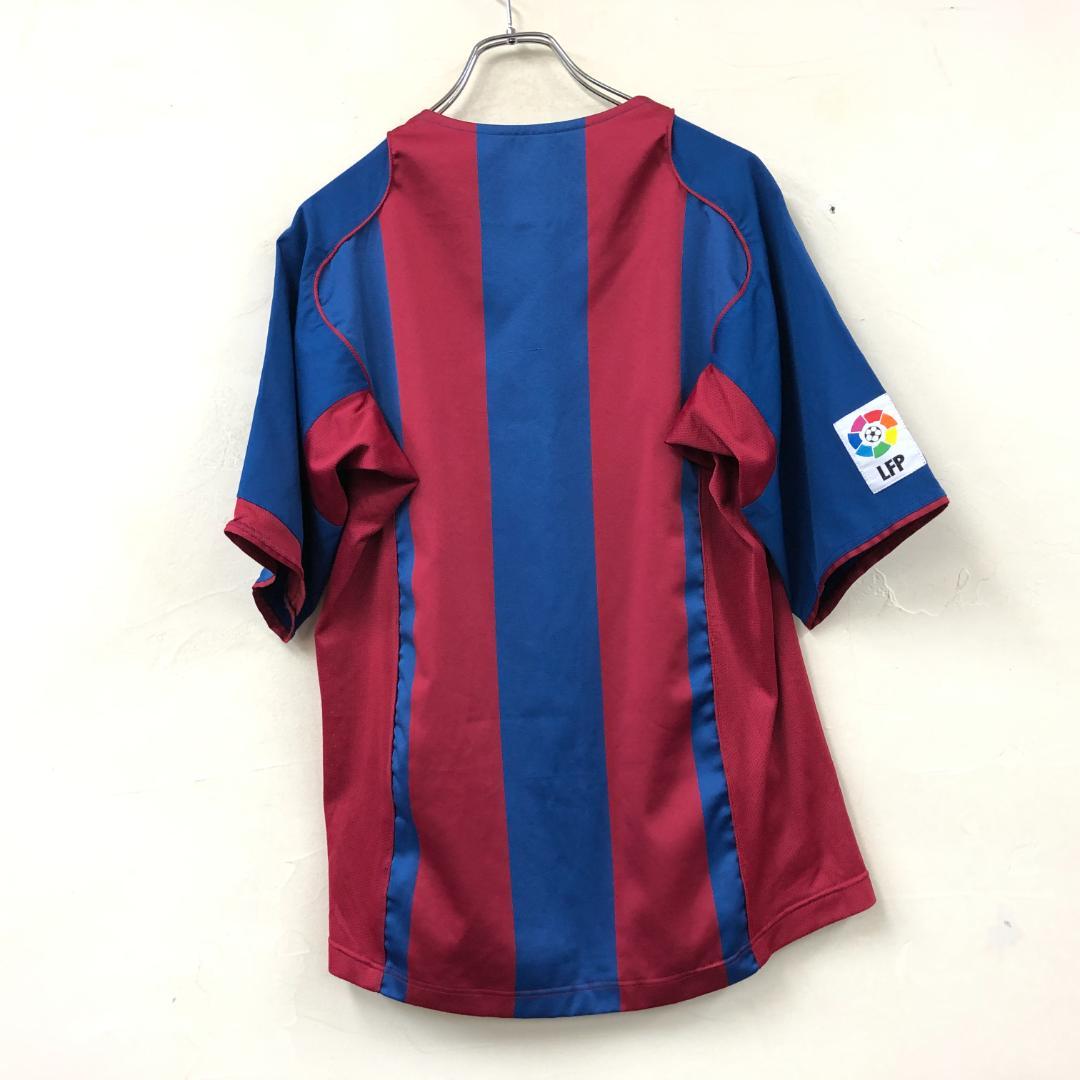 04~05年 NIKE FCバルセロナ ゲームシャツ ユニフォーム サッカー