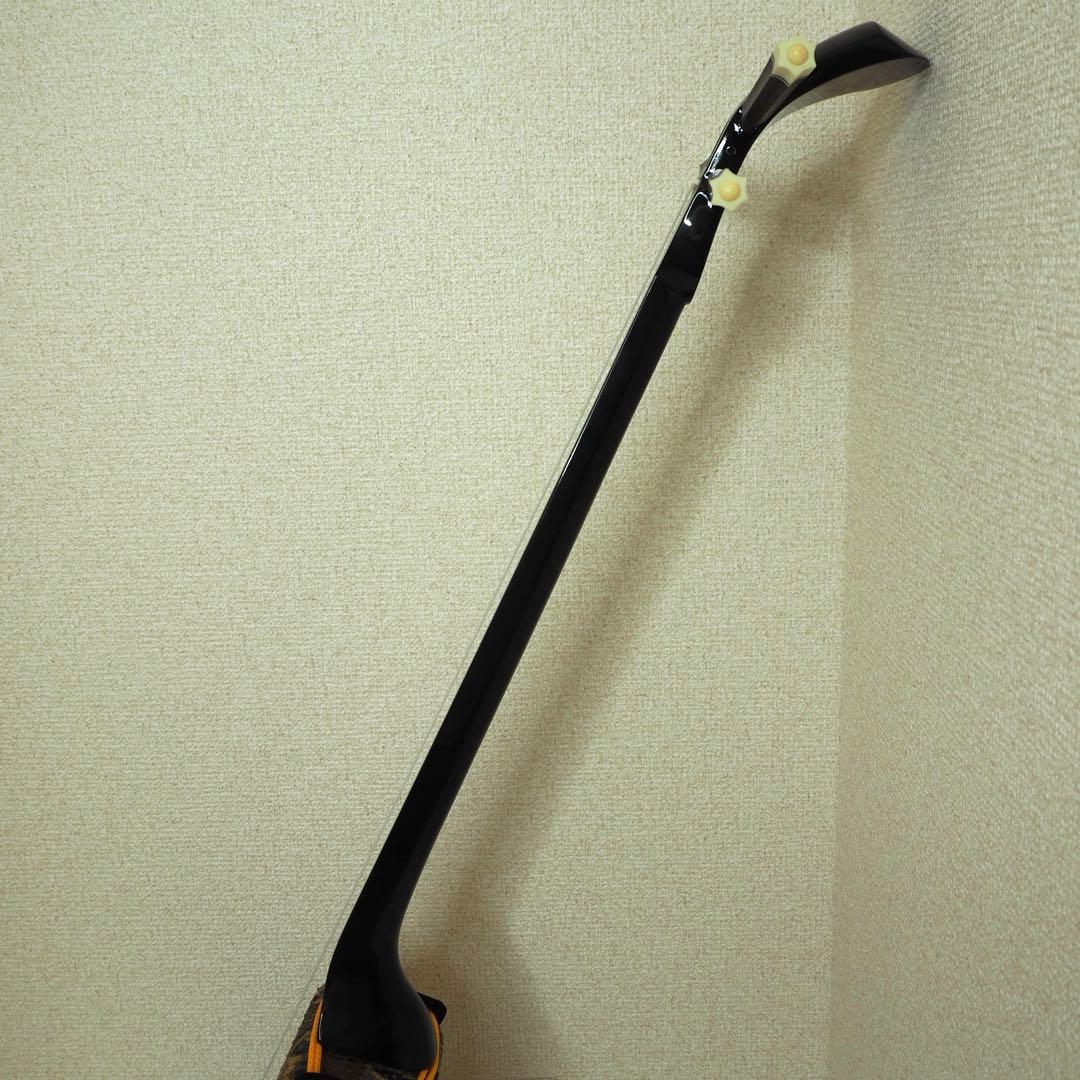 三線　本革　ソフトケース付