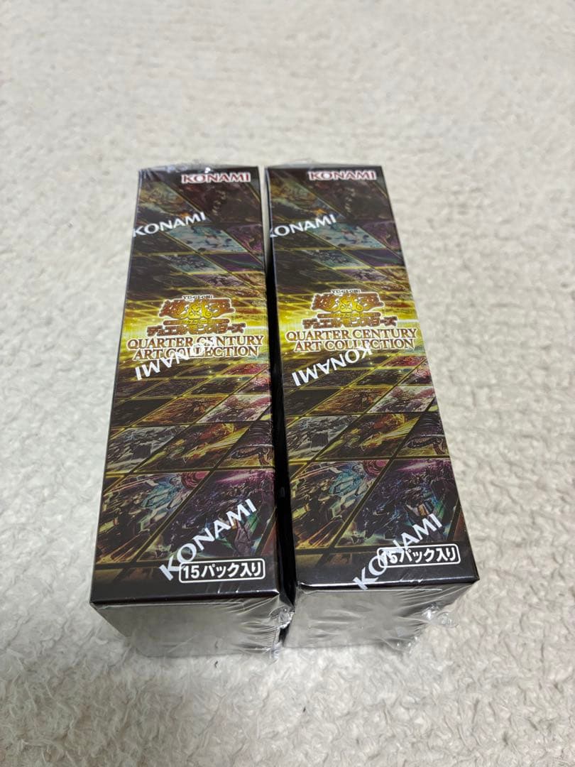 遊戯王 QUARTER CENTURY ART COLLECTION 2BOX