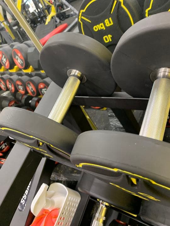 TPUダンベル　40kg 2個