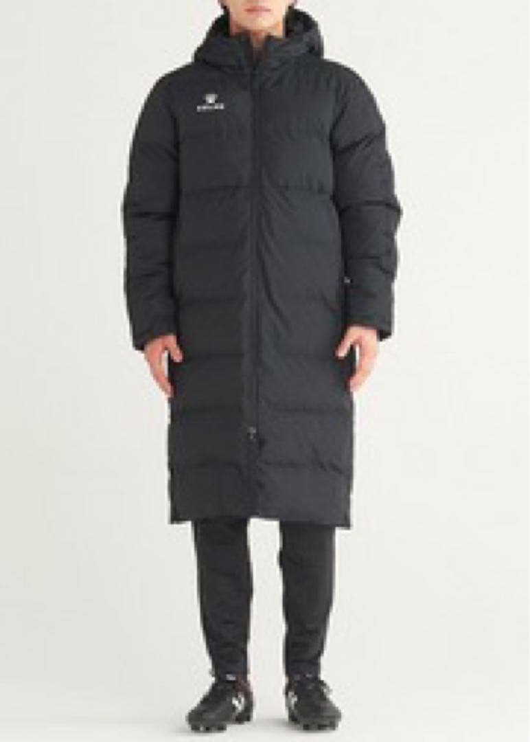 KELME フーデッド パデッドロングコート
