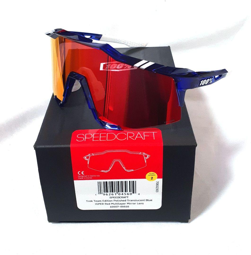 100% SPEEDCRAFT トレックチーム ワンハンドレッド サングラス