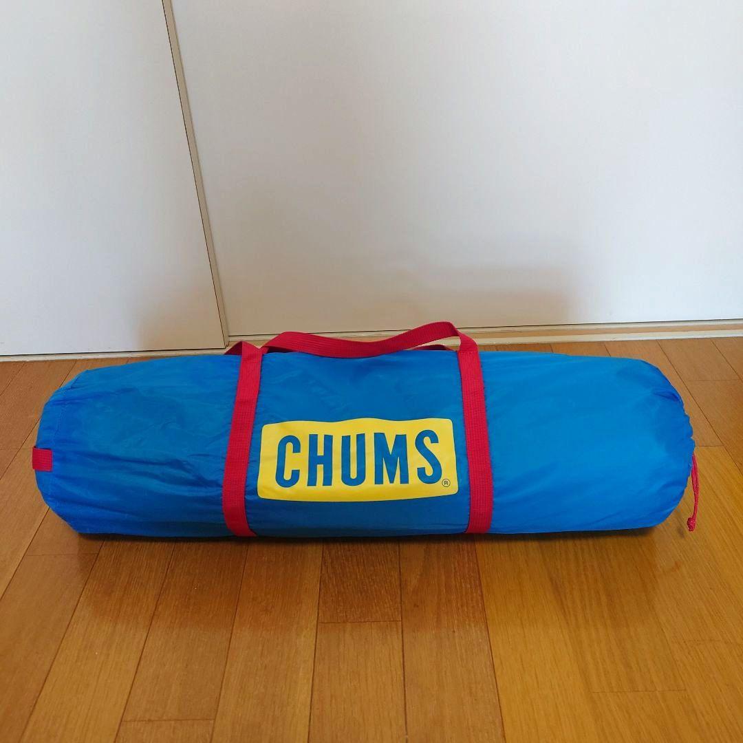 CHUMS Booby Teepee モノポールテント 青/黄