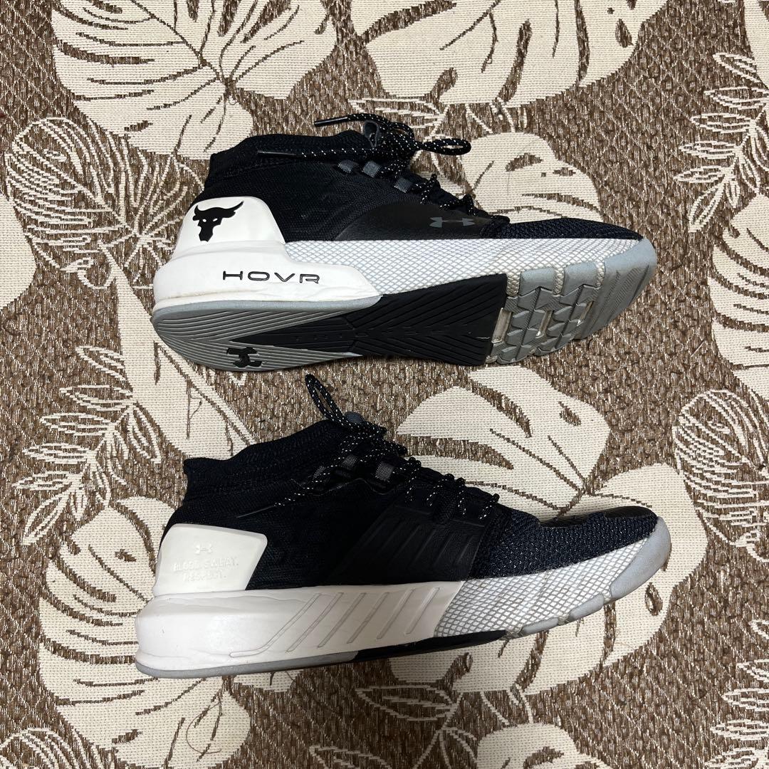 【UNDER ARMOUR】プロジェクトロック2 トレーニングシューズ　24.5