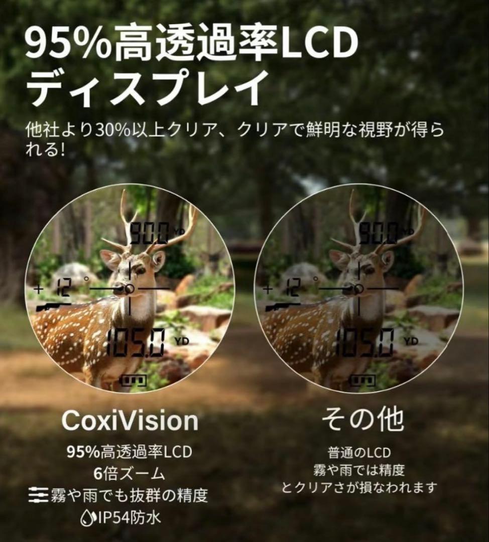 ゴルフ 距離計 レーザー距離計 ゴルフ 1000yd/914m対応