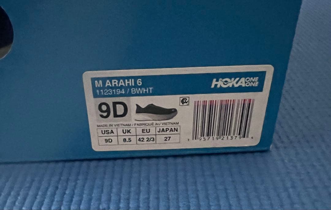 ホカオネオネ アラヒ6 HOKAONEONE ARAHI6 27cm