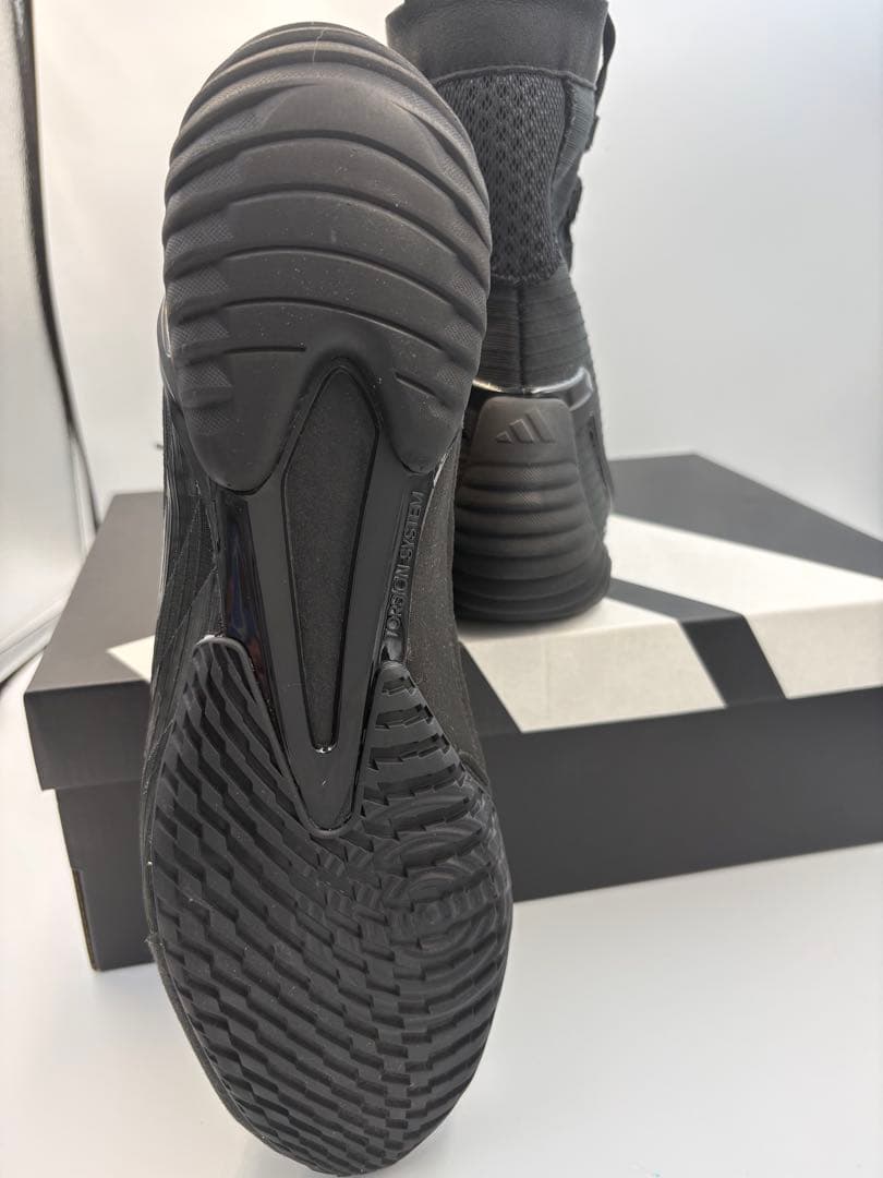 adidas SPEEDEX23 ボクシングシューズ 黒 27.5cm 美品