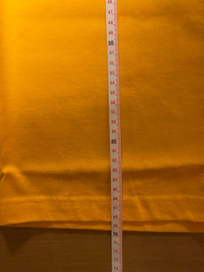 5BORO ファイブボロ Tシャツ Mサイズ YELLOW 黄色