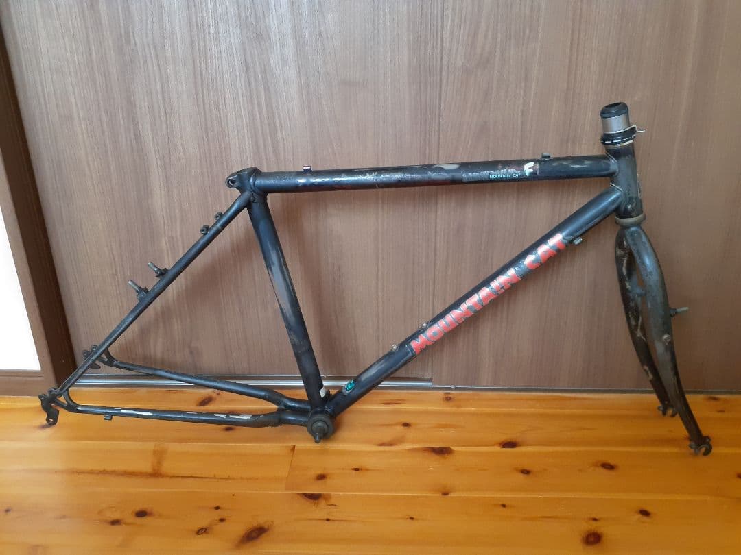 ジャンク品 パナソニック マウンテンキャット フレーム&フォーク OLD MTB