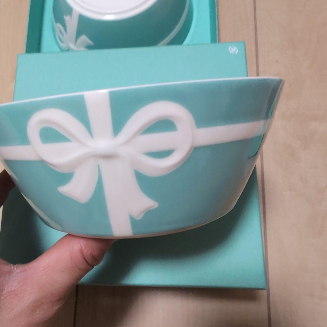 Tiffany & Co. リボンデザインボウル 2個セット