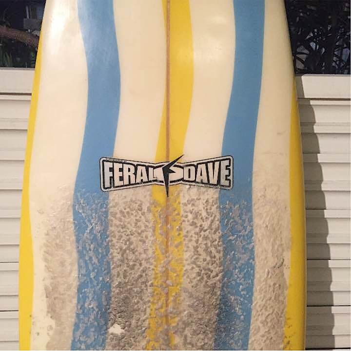 FERAL DAVEサーフボード！