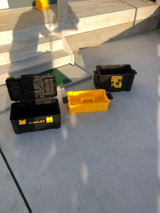 STANLEYキャリー付き工具箱