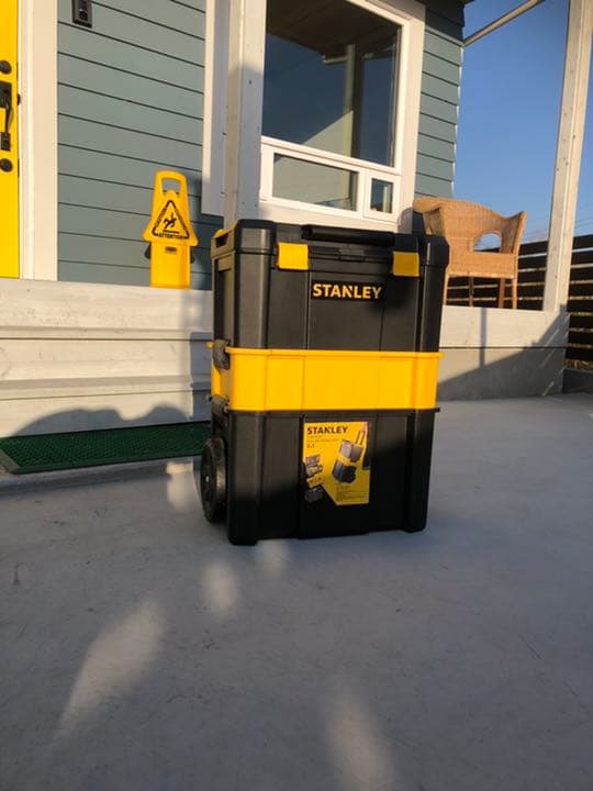 STANLEYキャリー付き工具箱