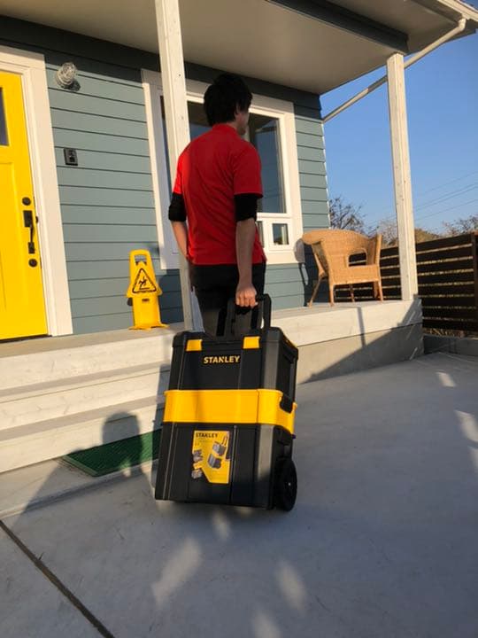STANLEYキャリー付き工具箱