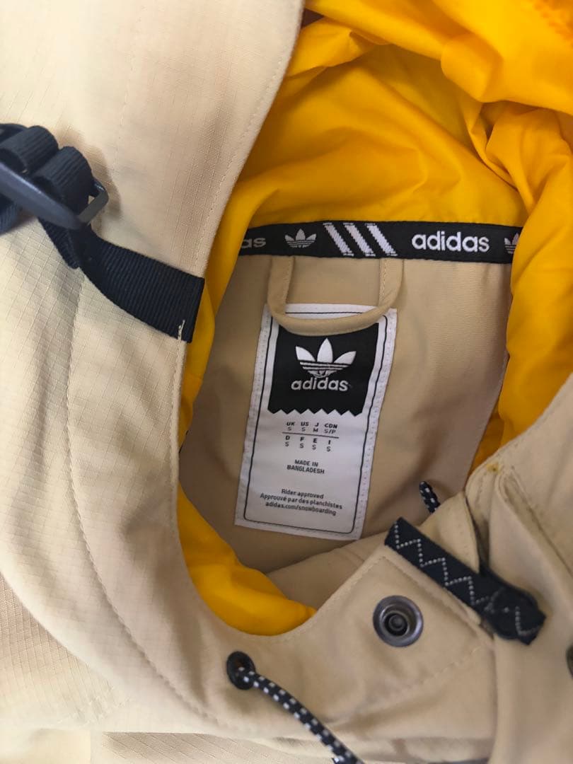 國母和宏 着用adidas スノーボードウェア 上S下M 男女兼用　ビブパンツ