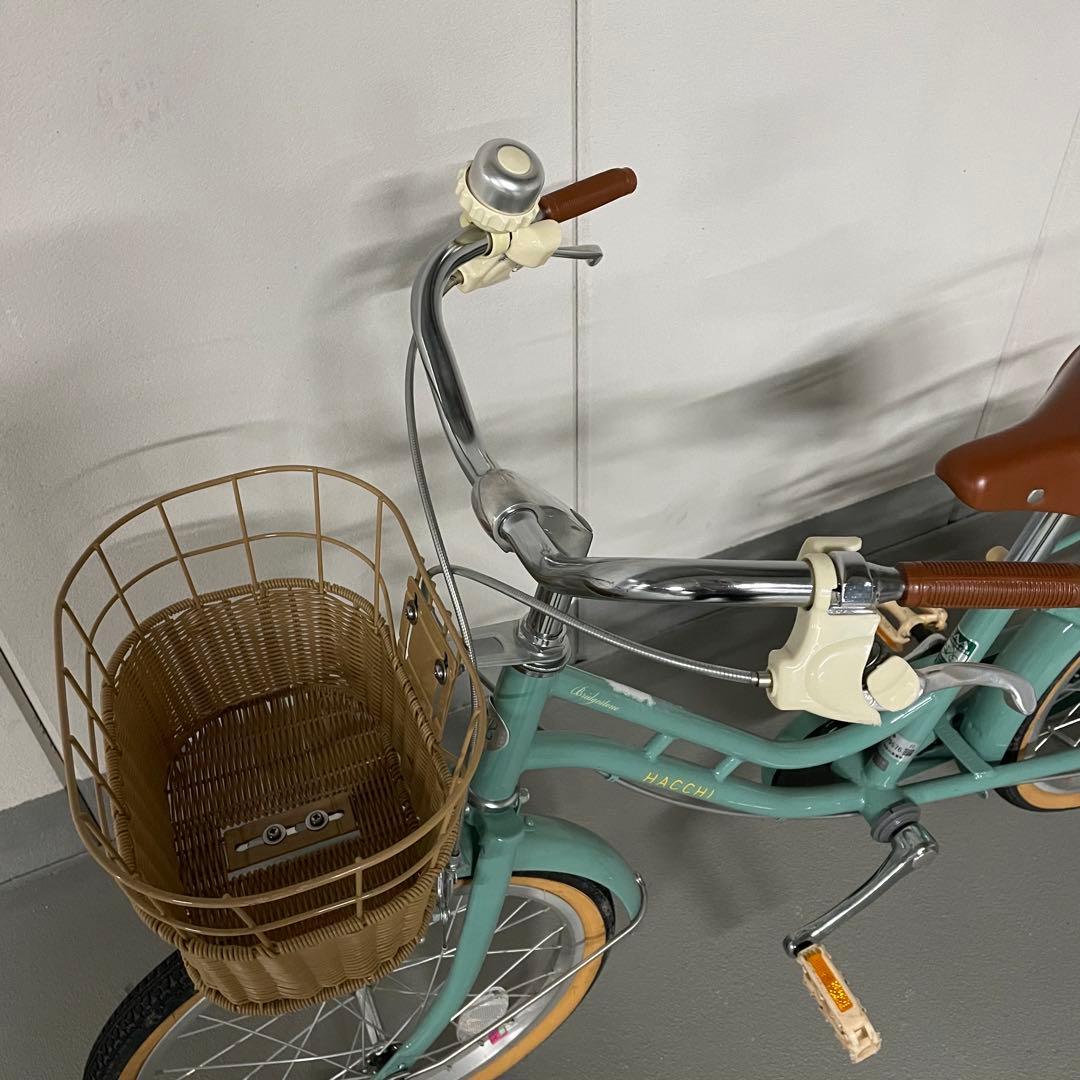 ブリヂストン 子供自転車 HACCHI ハッチ 18㌅ グリーン