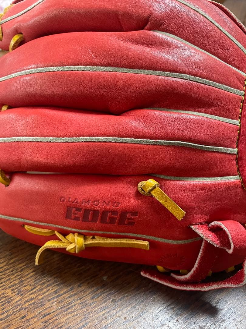 Nike Flasher Diamond Edge 野球グローブ 赤