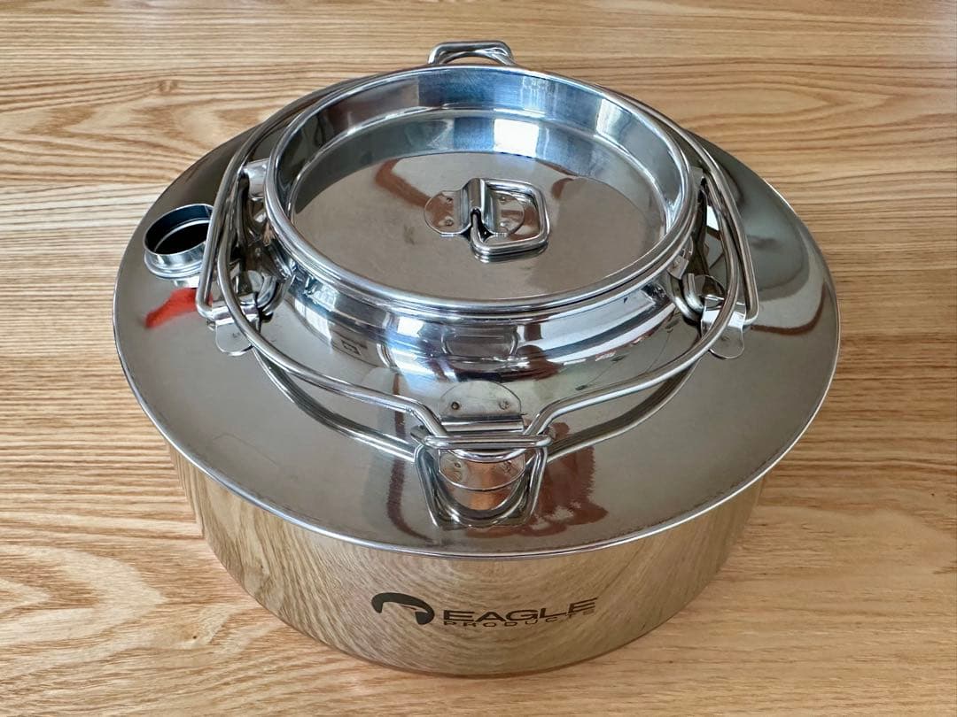 EAGLE ステンレス ケトル 1.5L収納袋付き〈ST-400〉