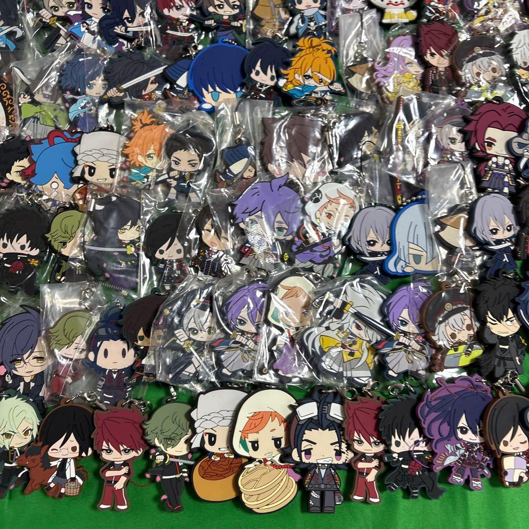 写真2枚目あり 刀剣乱舞 ラバーストラップ類 大量まとめ売り ①