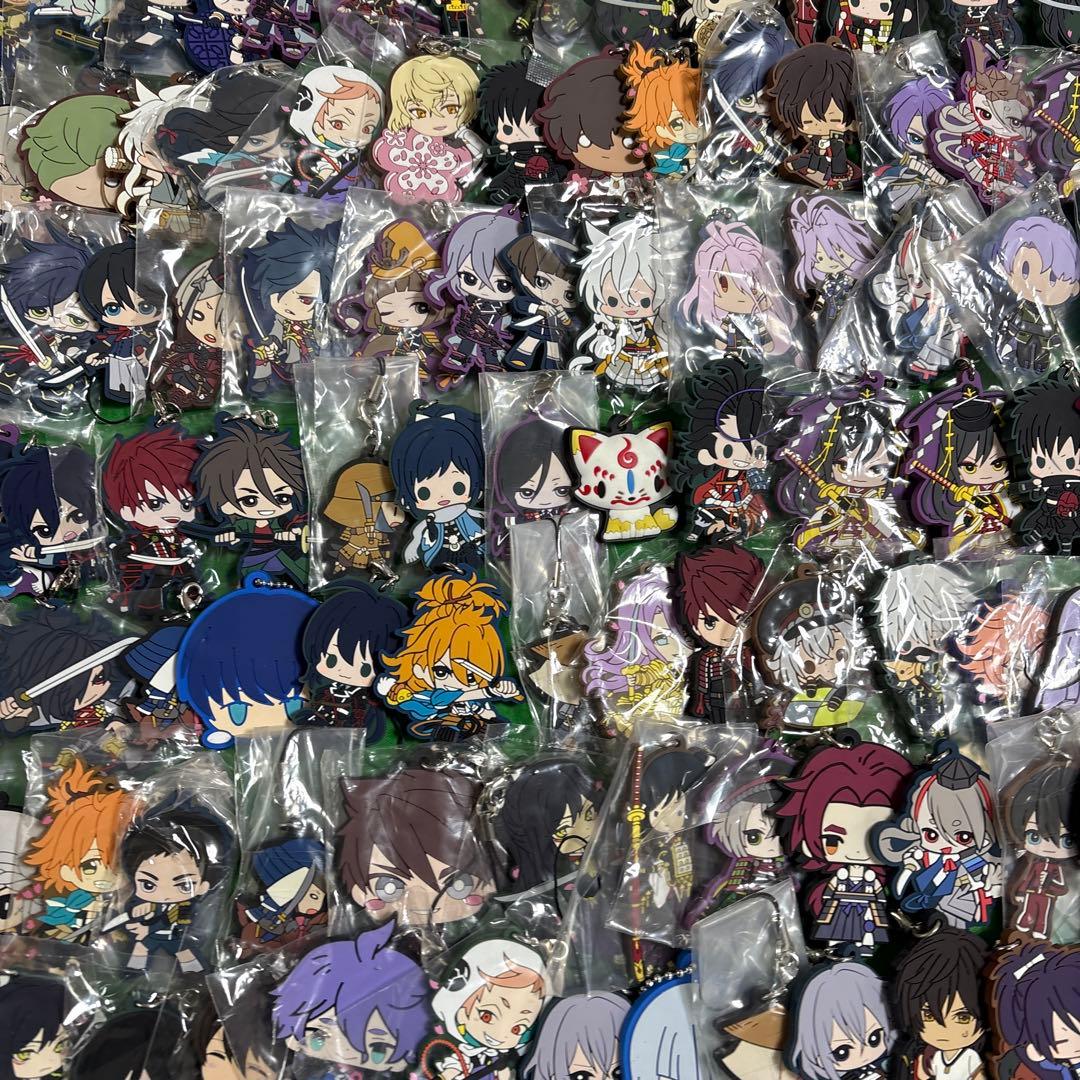 写真2枚目あり 刀剣乱舞 ラバーストラップ類 大量まとめ売り ①