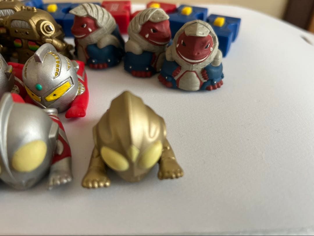 ウルトラマン　フィギュア コロビーズ ソフビ人形 ストラップ　家にあったセット