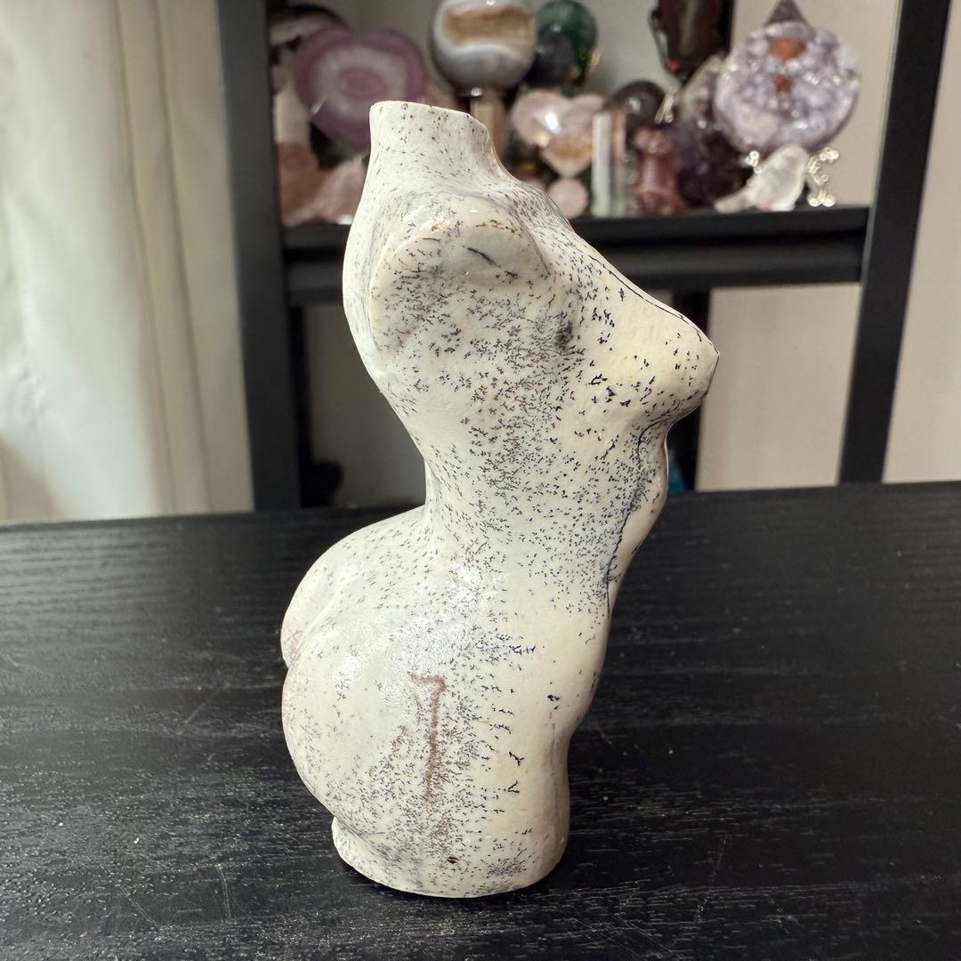 天然石国画石のモデル　置物　彫物NO.083005