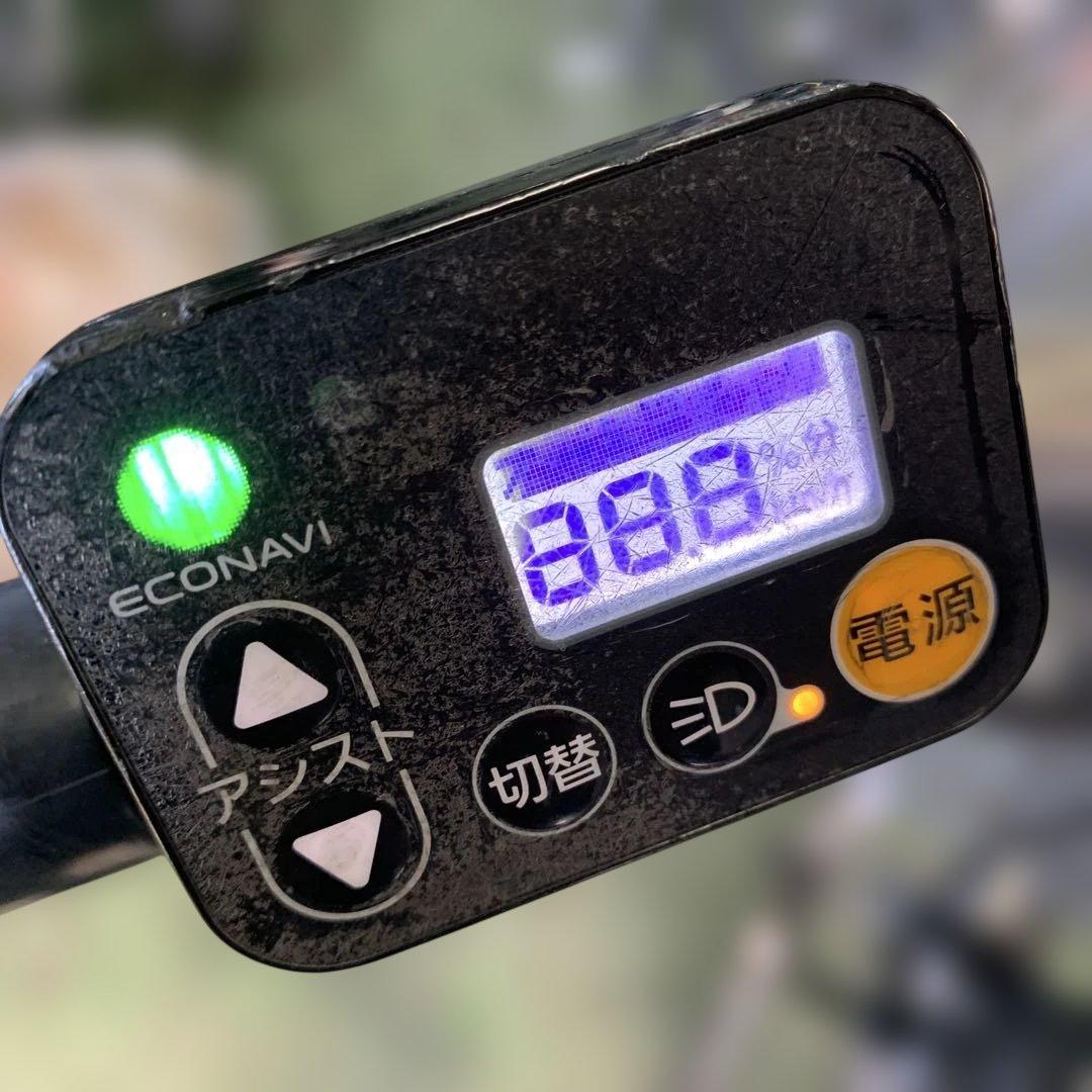 [878]送料無料 パナソニック電動自転車 ビビ・DX 充電器なし 12Ah！