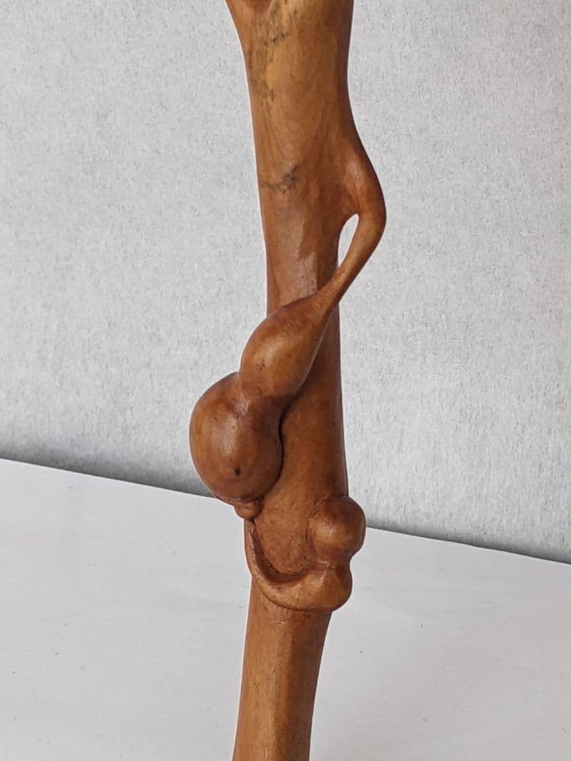 根付　49　霊芝　黄陽根　骨董品